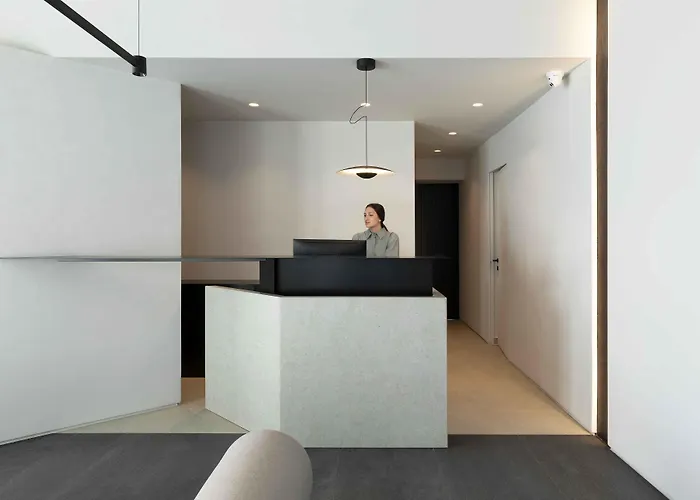 호텔 Cubic Mykonos Seafront Design 오르노스