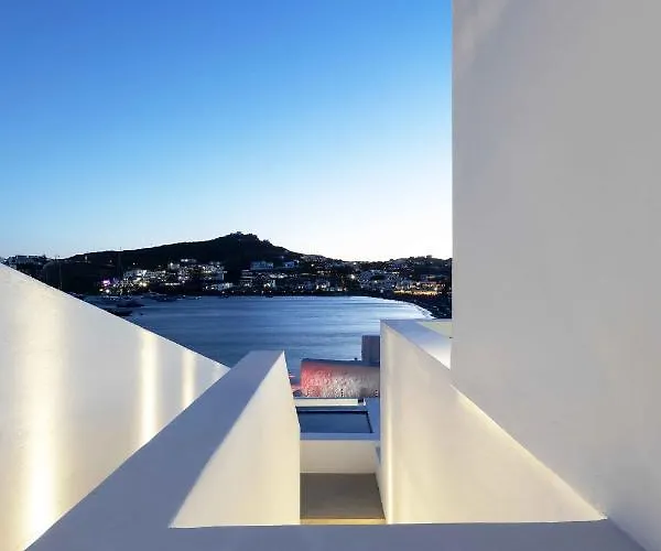 Отель Cubic Mykonos Seafront Design