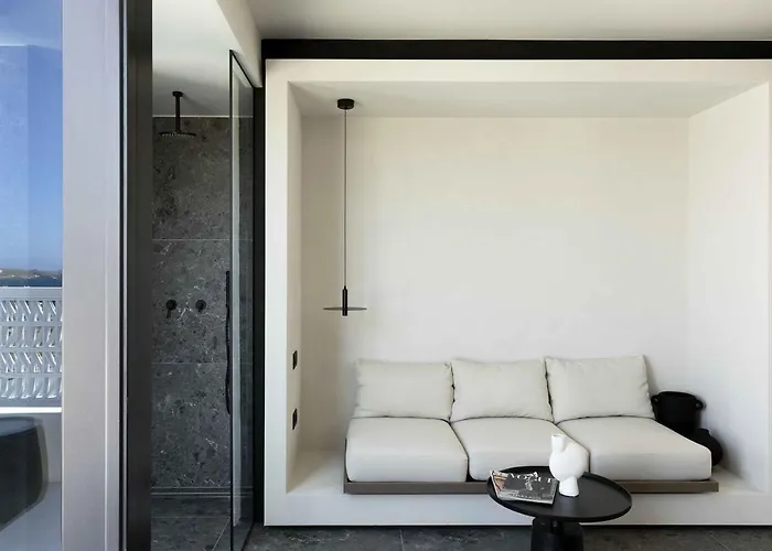 Отель Cubic Mykonos Seafront Design Орнос