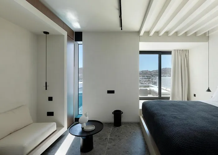 Cubic Mykonos Seafront Design * Ορνός