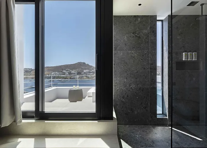 Отель Cubic Mykonos Seafront Design