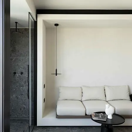 酒店 Cubic Mykonos Seafront Design 奥诺斯